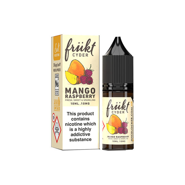 20mg Frukt Cyder 10ml Flavoured Nic Salts (50VG/50PG)