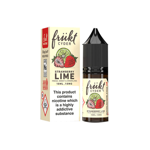 20mg Frukt Cyder 10ml Flavoured Nic Salts (50VG/50PG)