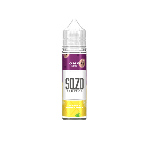 Sqzd On Ice 50ml Shortfill 0mg (70VG/30PG)