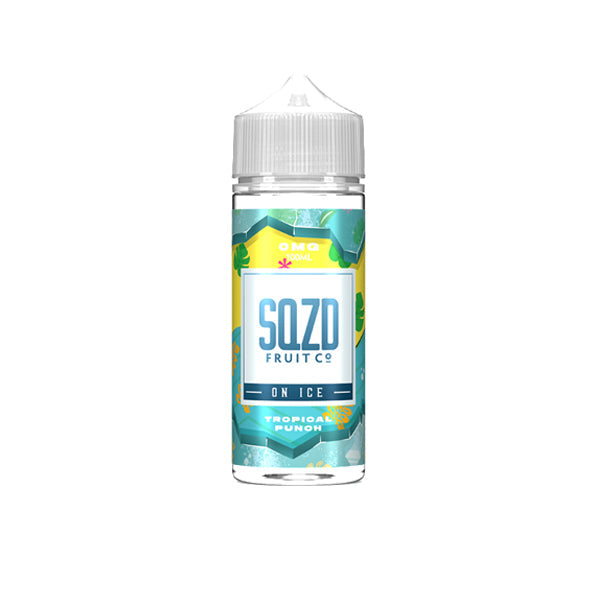 Sqzd On Ice 100ml Shortfill 0mg (70VG/30PG)