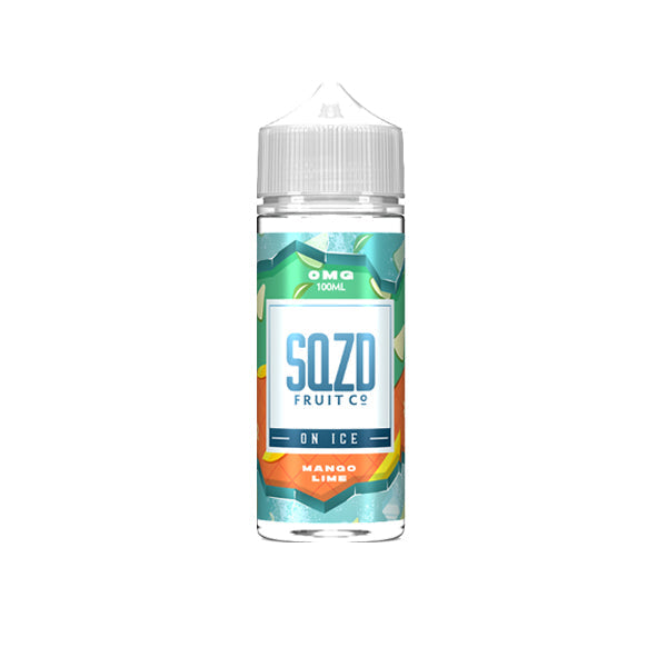 Sqzd On Ice 100ml Shortfill 0mg (70VG/30PG)