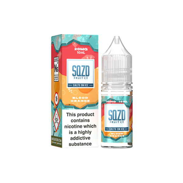 10mg Sqzd On Ice 10ml Nic Salts (50VG/50PG)