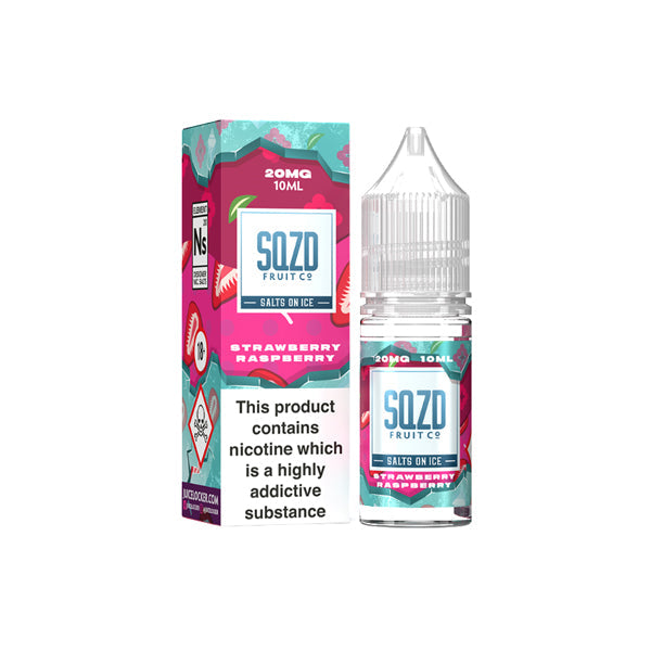 20mg Sqzd On Ice 10ml Nic Salts (50VG/50PG)