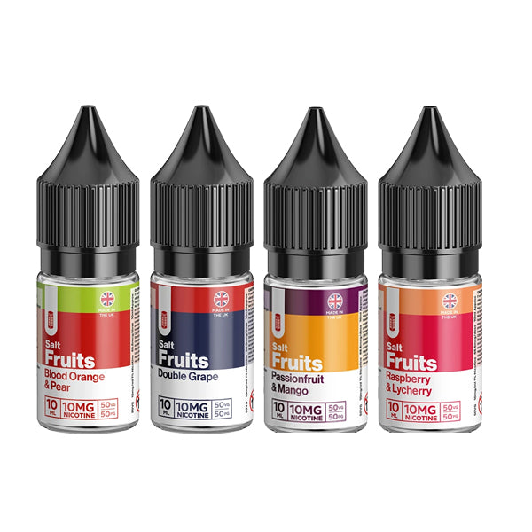 10mg Red Fruits 10ml Flavoured Nic Salt (50VG/50PG)