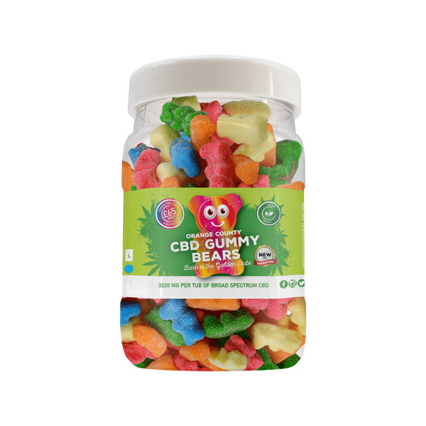 Orange County CBD 3200mg Gummies - Large Pack