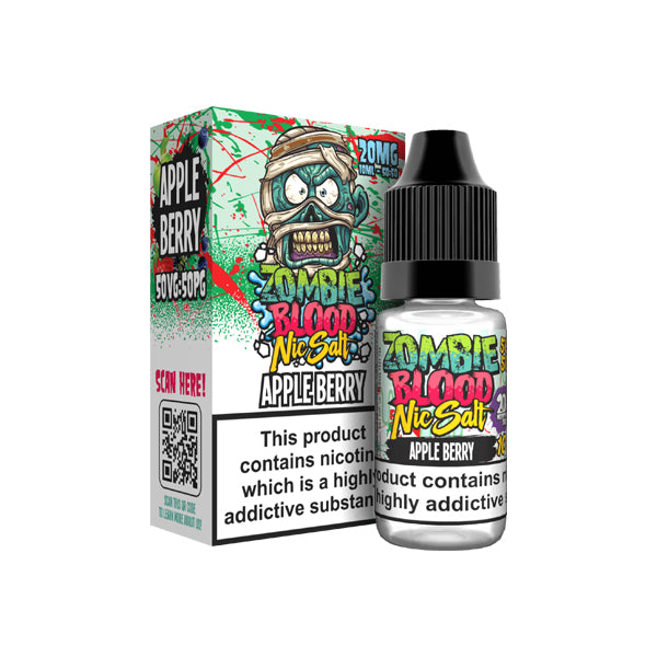 10mg Zombie Blood Nic Salts 10ml (50VG/50PG)