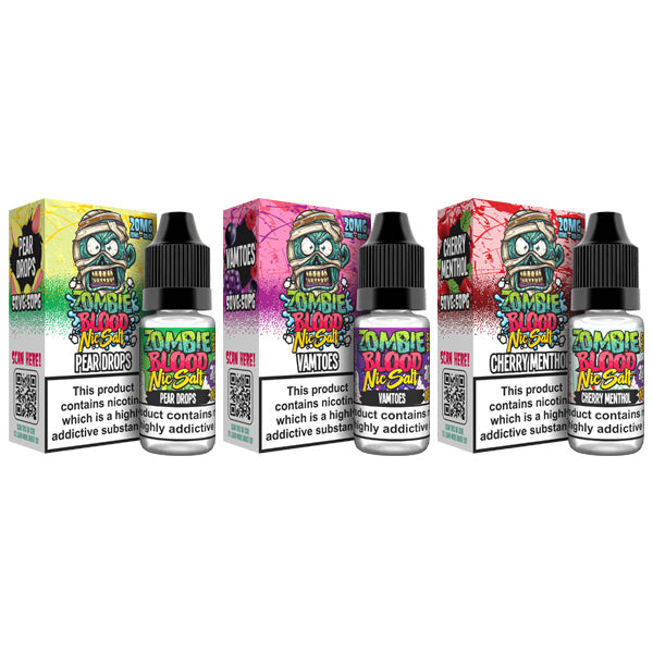 10mg Zombie Blood Nic Salts 10ml (50VG/50PG)