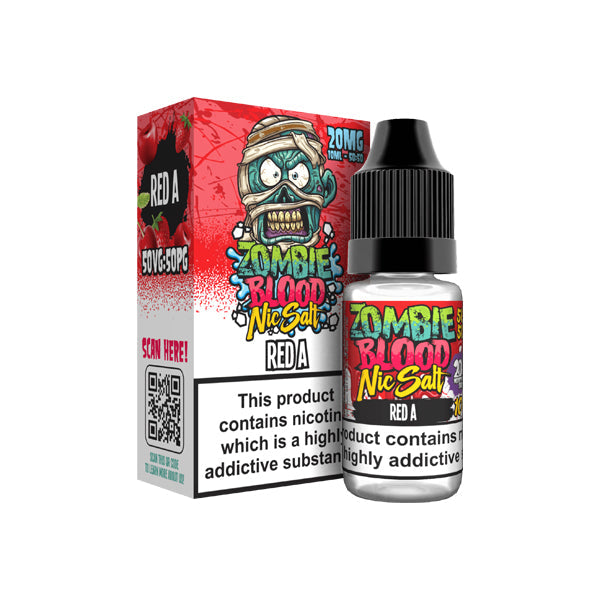 10mg Zombie Blood Nic Salts 10ml (50VG/50PG)