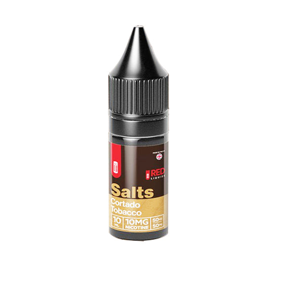 10mg Red Tobacco 10ml Flavoured Nic Salt (50VG/50PG)