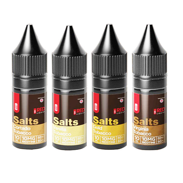 10mg Red Tobacco 10ml Flavoured Nic Salt (50VG/50PG)