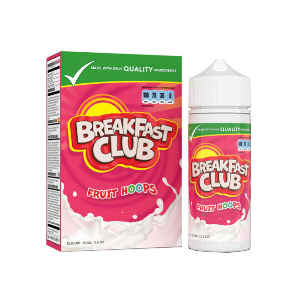 Breakfast Club 100ml Shortfill 0mg (70VG/30PG)