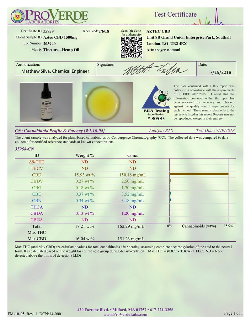 Fly Oil 600mg CBD Broad Spectrum Tincture Oil 30ml