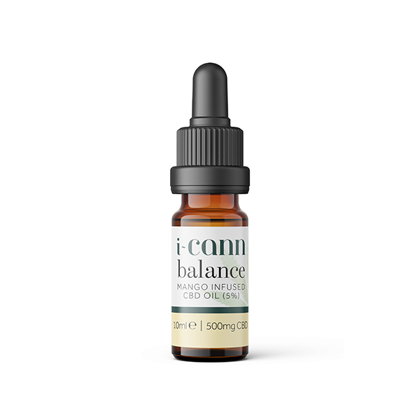 i-Cann Balance 5% Mango Infused CBD Oil - 10ml