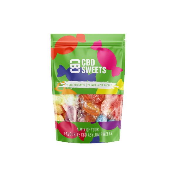 CBD Asylum 500mg CBD Sweets (BUY 1 GET 2 FREE)