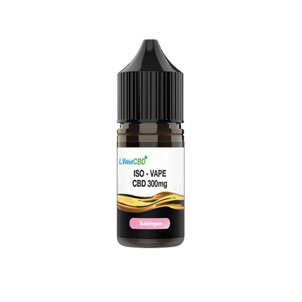 LVWell CBD Iso-Vape 300mg 30ml E-liquid