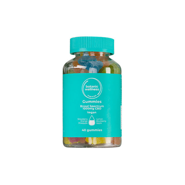 Botanic Wellness 1000mg CBD Gummies - 40 Pieces