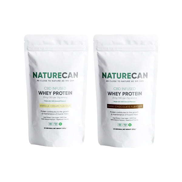 Naturecan 500mg CBD Protein Powder 500g