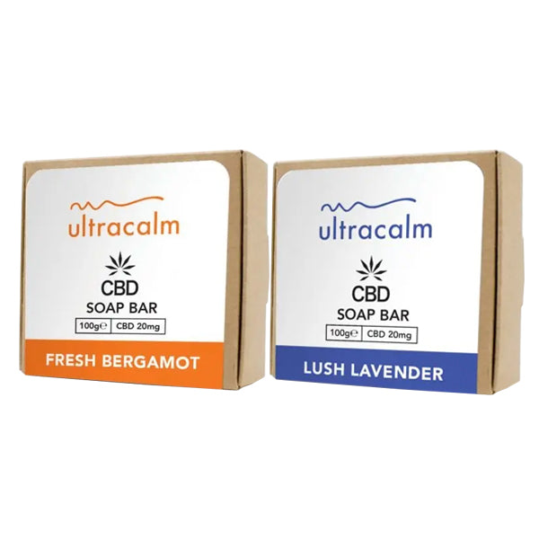 Ultracalm 50mg CBD Luxury Essential Oil CBD Soap Bar 100g