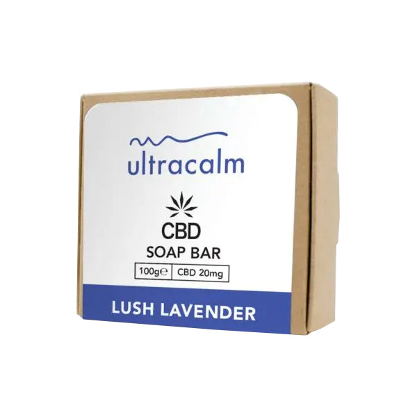 Ultracalm 50mg CBD Luxury Essential Oil CBD Soap Bar 100g