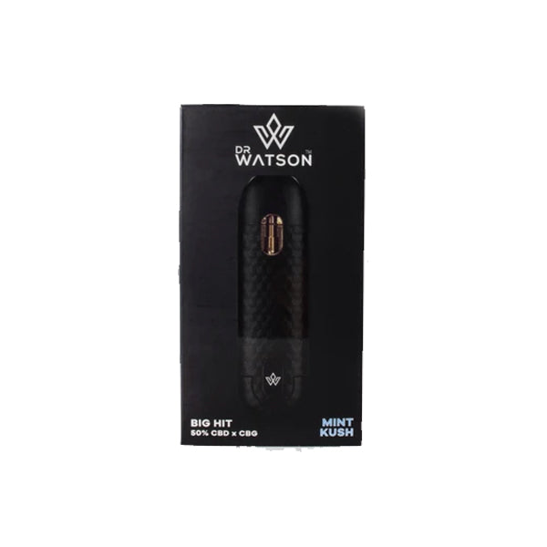 Dr Watson 500mg CBD x CBG Big Hit Disposable Vape Pen