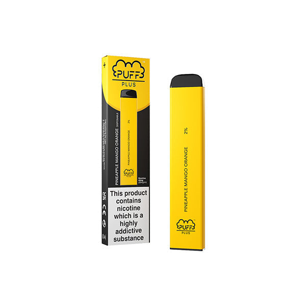 20mg Puff Plus Disposable Vape Device 600 Puffs