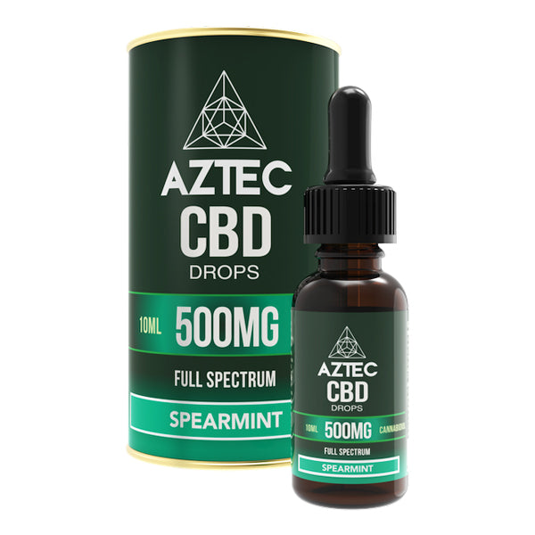 Aztec CBD Full Spectrum Hemp Oil 500mg CBD 10ml