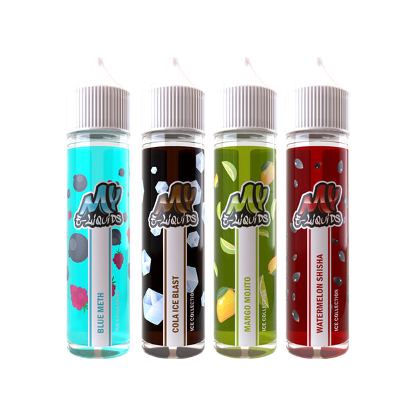 My E-liquids Ice Is Nice 50ml Shortfills 0mg (70VG/30PG)