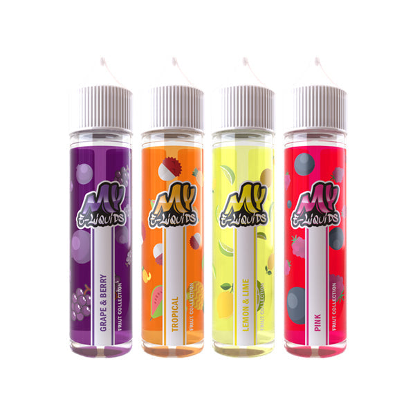 My E-liquids Delicious Fruits 50ml Shortfills 0mg (70VG/30PG)