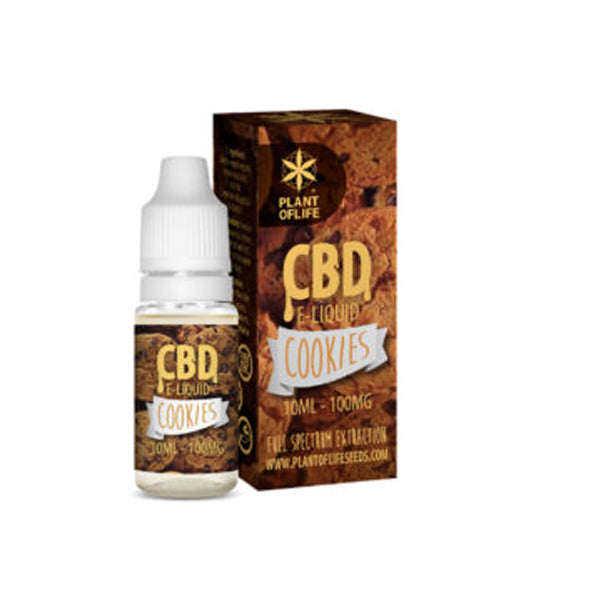 Plant Of Life 100mg CBD Vaping Liquid 10ml (50PG/50VG)