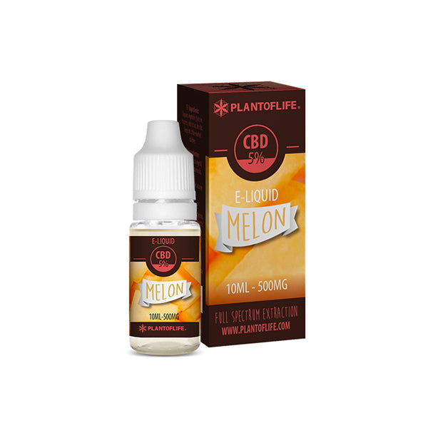 Plant Of Life 500mg CBD Vaping Liquid 10ml (50PG/50VG)