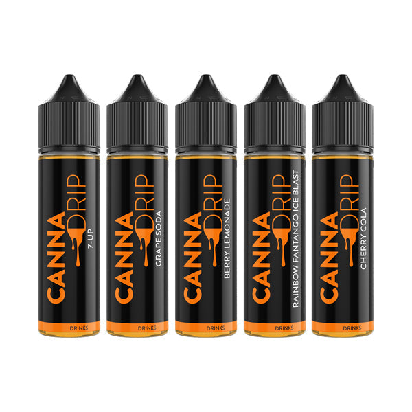 Canna Drip 1000mg CBD Drinks 50ml Shortfill 0mg (50VG/50PG)