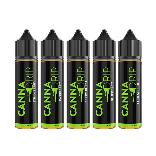 Canna Drip 1000mg CBD Fruits 50ml Shortfill 0mg (50VG/50PG)