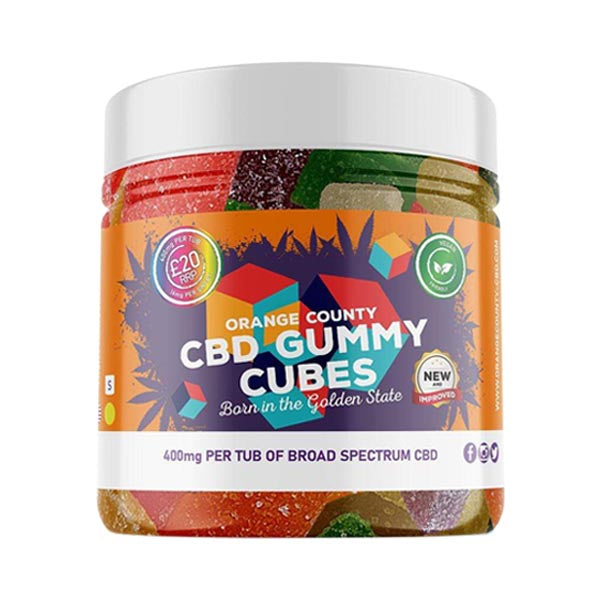 Orange County CBD 1200mg Gummies - Small Pack