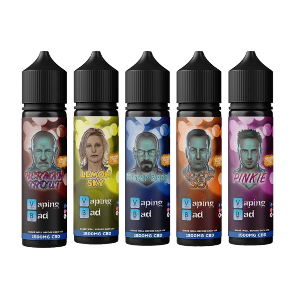 Vaping Bad by Orange County CBD 1500mg 50ml E-liquid (60VG/40PG)