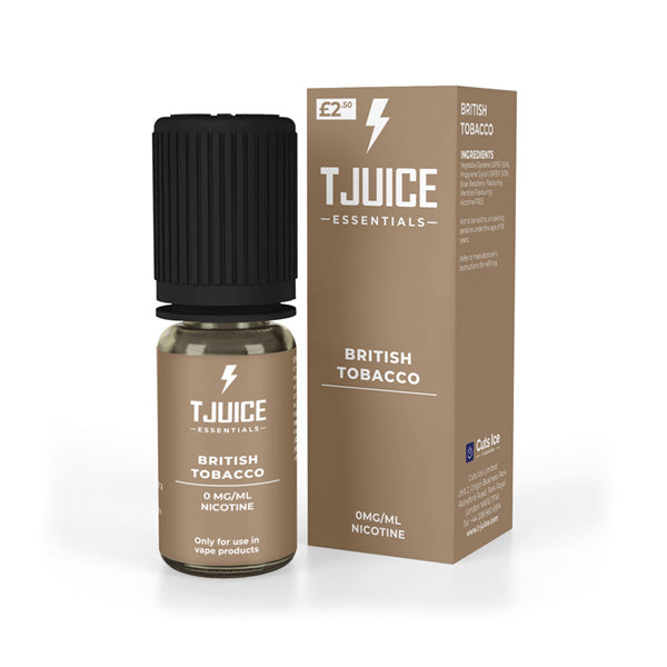 T-Juice Essentials 0mg 10mg E-Liquids (50VG/50PG)