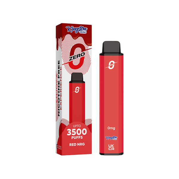 0mg Kingston Zero Disposable Vape Device 3500 Puffs