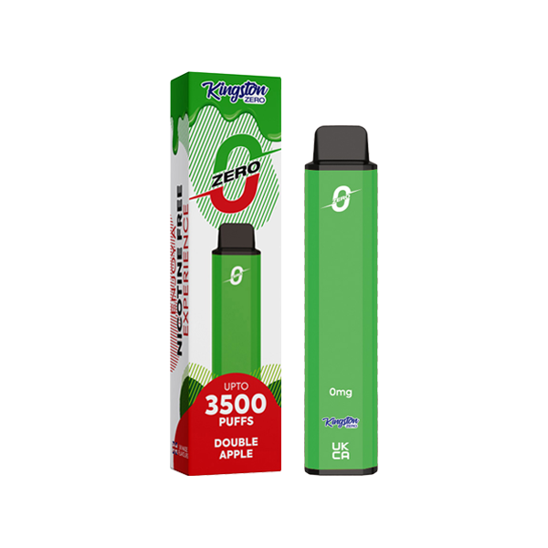 0mg Kingston Zero Disposable Vape Device 3500 Puffs