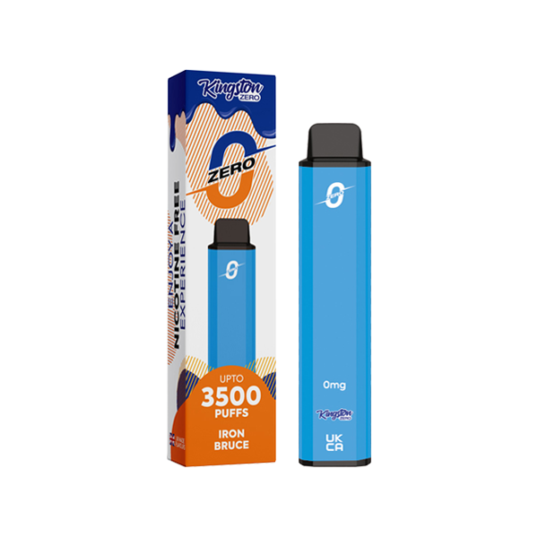 0mg Kingston Zero Disposable Vape Device 3500 Puffs