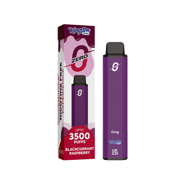 0mg Kingston Zero Disposable Vape Device 3500 Puffs