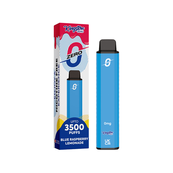 0mg Kingston Zero Disposable Vape Device 3500 Puffs