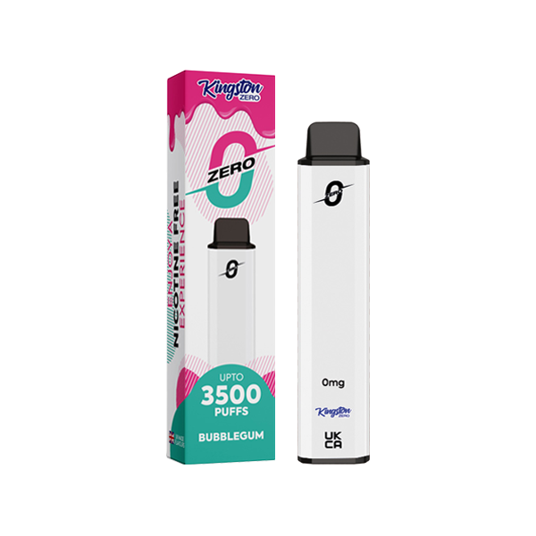 0mg Kingston Zero Disposable Vape Device 3500 Puffs