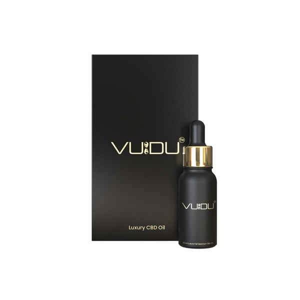 VUDU 5% Luxury Full Spectrum 750mg CBD Oil - 15ml