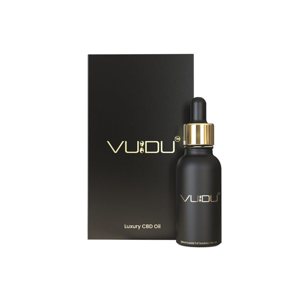 VUDU 20% Luxury Full Spectrum 6000mg CBD Oil - 30ml