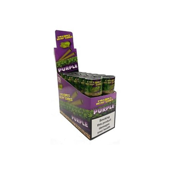 Cyclones Hemp Cones - 24 Per Pack