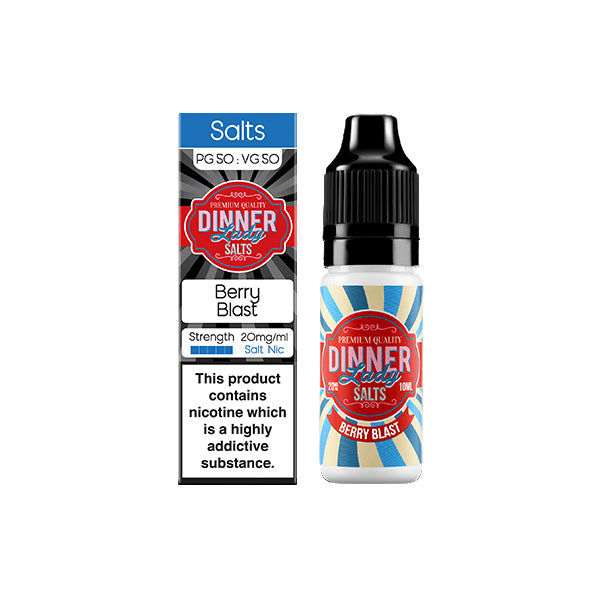 20mg Dinner Lady Fruits Salts 10ml Nic Salts (50VG/50PG)