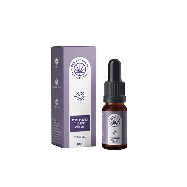 CBD Brothers Pure Purple 320mg CBD Oil - 10ml