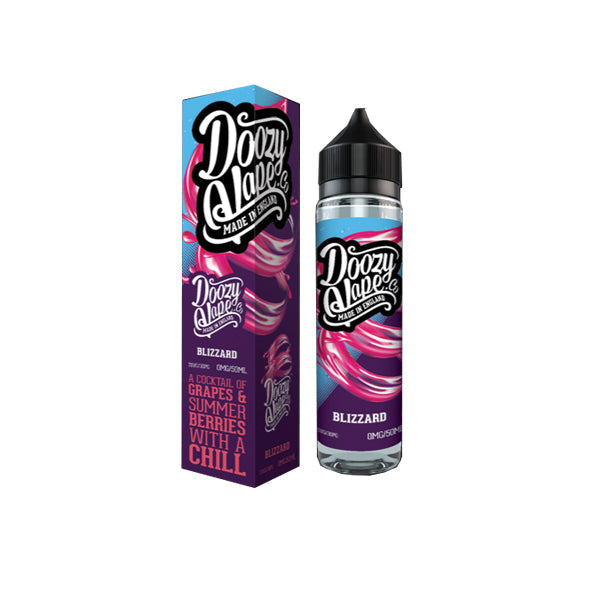 Doozy Vape Co Cool Collection 50ml Shortfill 0mg (70VG/30PG)