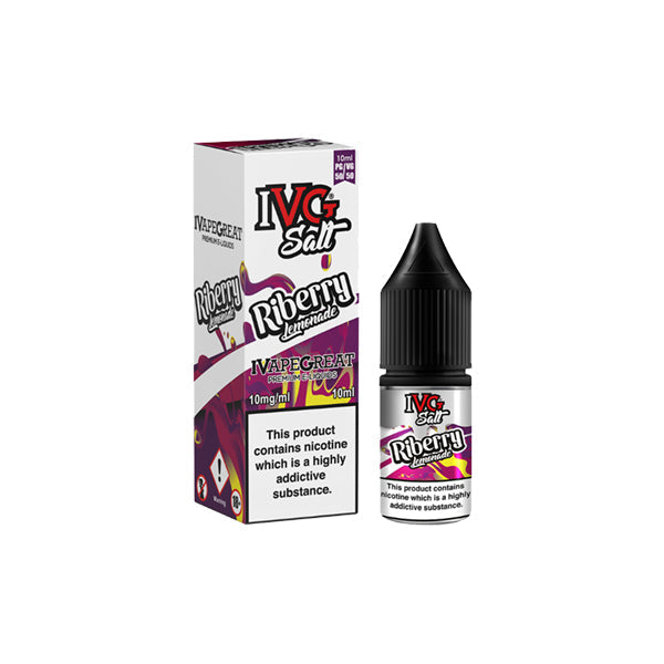 New! I VG Salt 10mg 10ml Nic Salt (50VG/50PG)