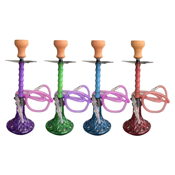 Medium Silicone Plastic Single Hose Shisha Hookah - GS0981 (