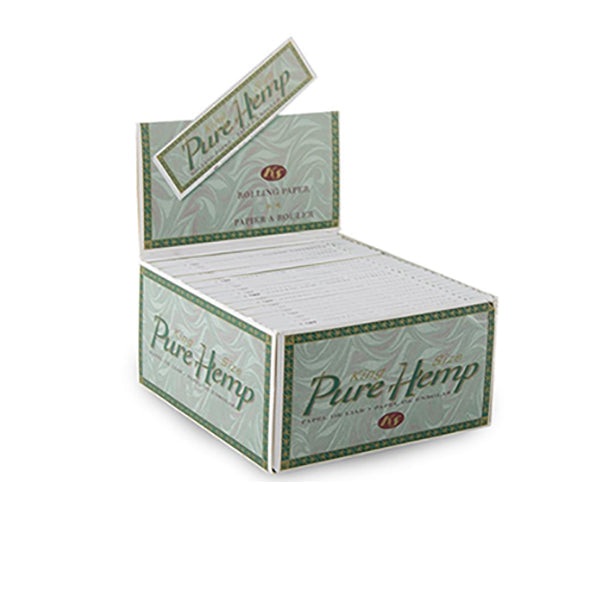 50 Pure Hemp King Size Un-Bleached Rolling Papers